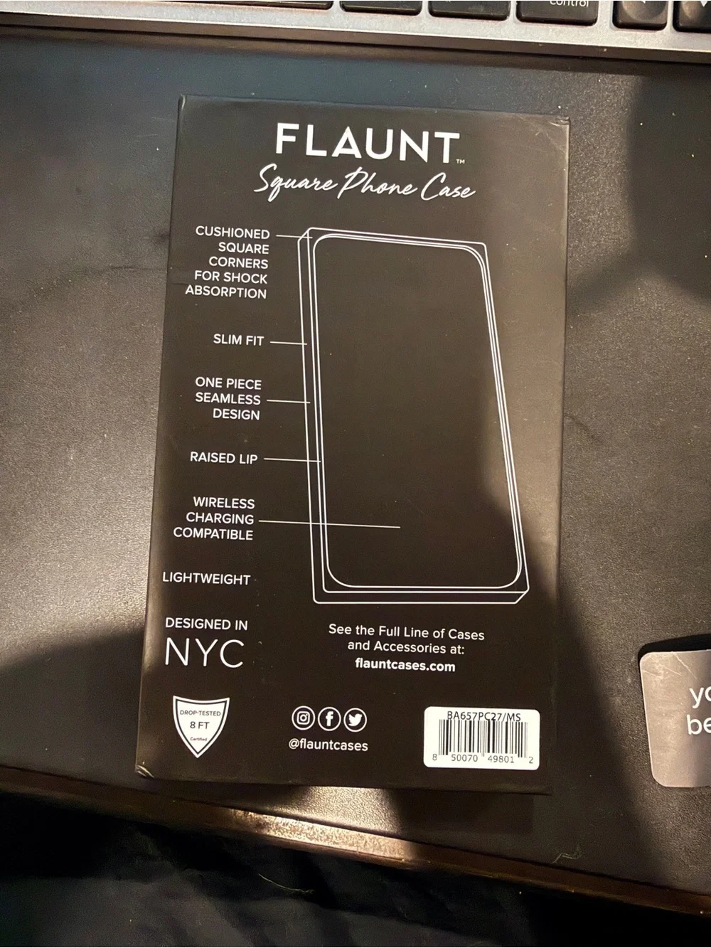 Flaunt new never